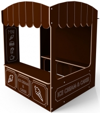 Игровой домик IndigoWood Cafe brown